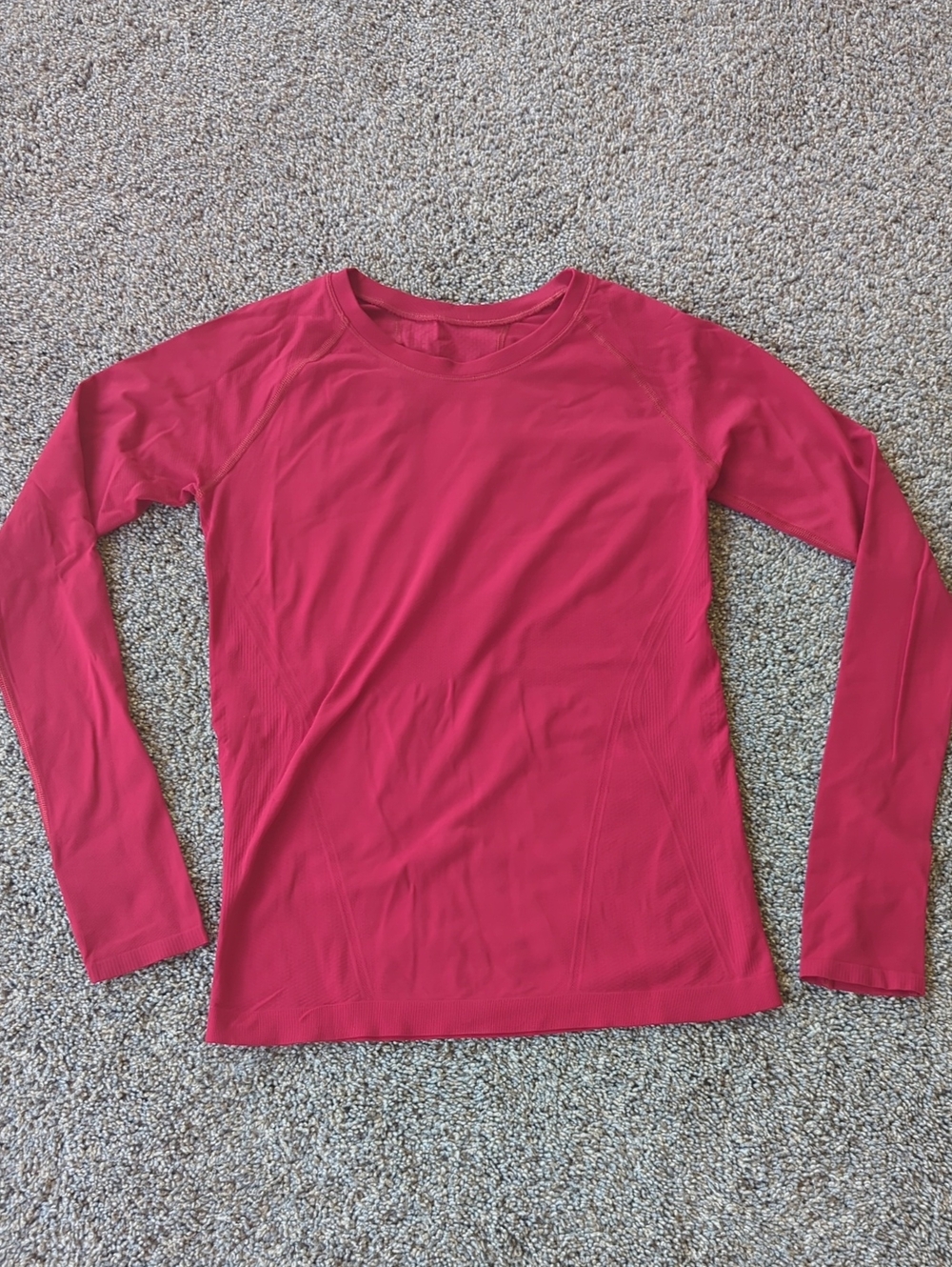 Athleta Momentum Long Sleeve Top - Clover Berry S